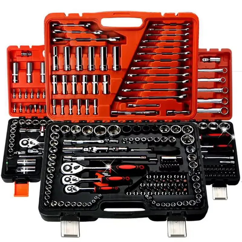 Gardening Tools Logo - Auto Repair Tools Box Socket Wrench
