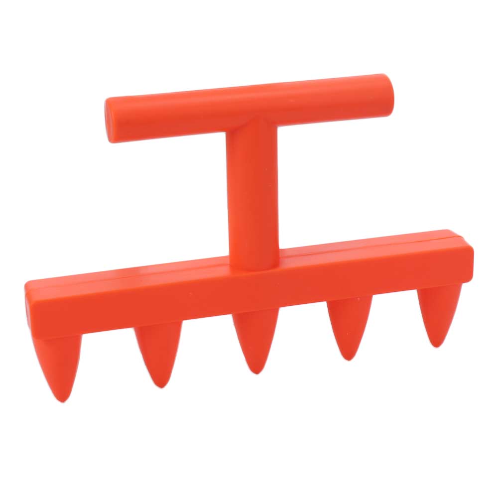 Garden Row Marker - Durable Plastic Soil Hole Drilling Tool