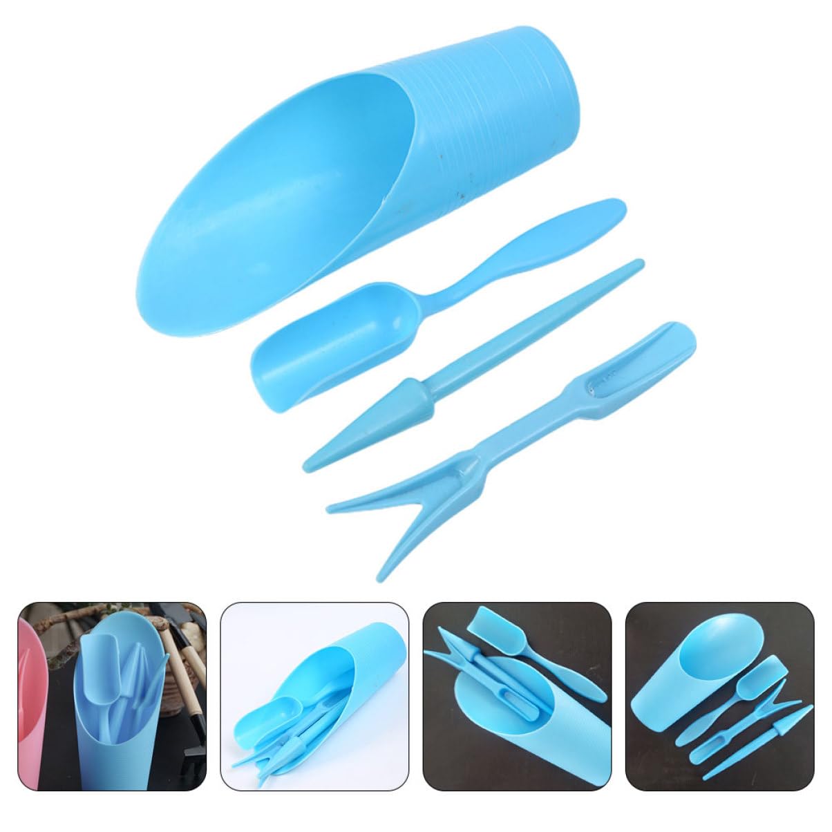 4pcs/set, Plastic Durable Buck - Gardening Tools Hoe review and price