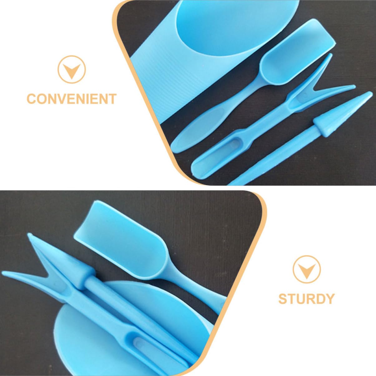 4pcs/set, Plastic Durable Buck - Gardening Tools Hoe review and price