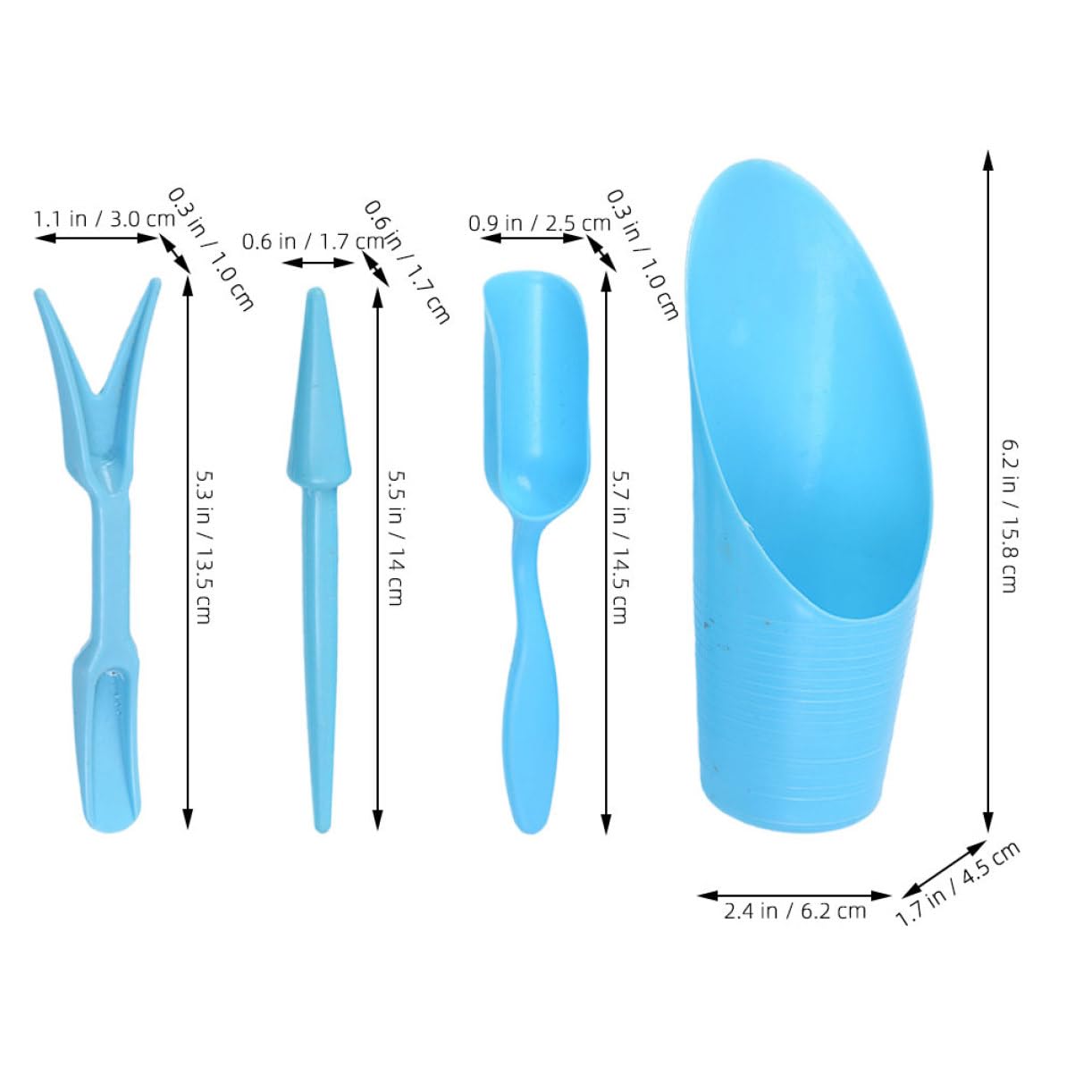 4pcs/set, Plastic Durable Buck - Gardening Tools Hoe review and price