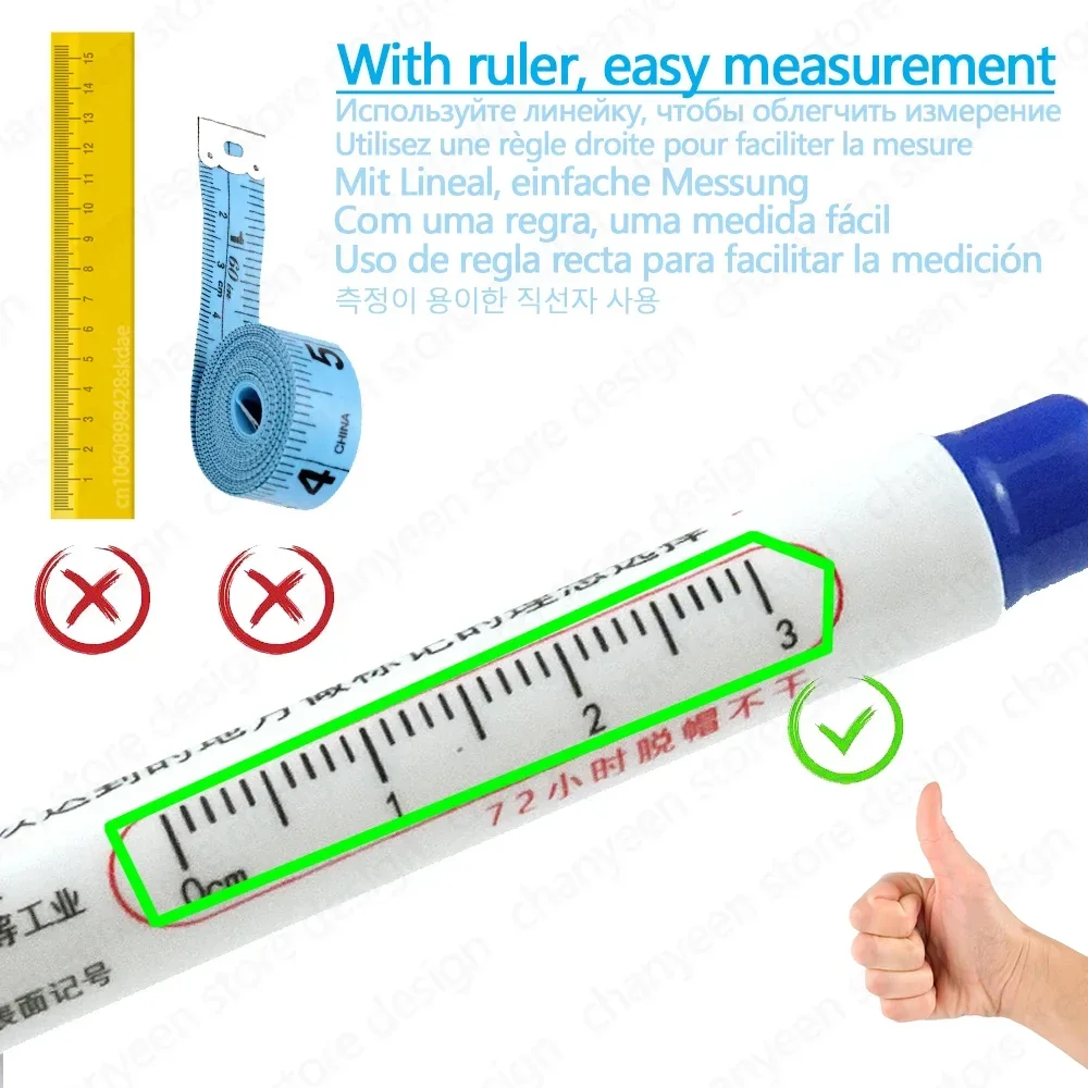 4-80Pcs 2cm Waterproof Long He - Garden Row Marker review and price