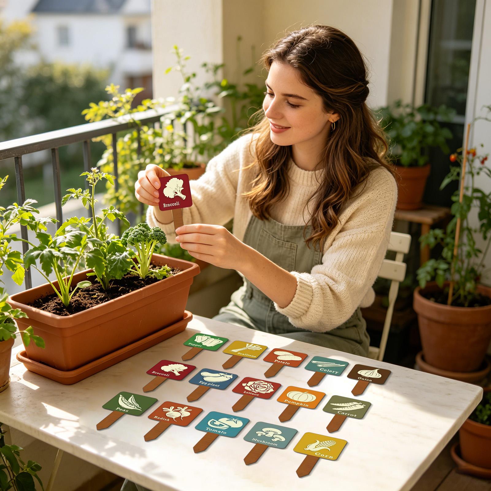 Garden Plant Markers 15 Pieces - Garden Row Marker review and price