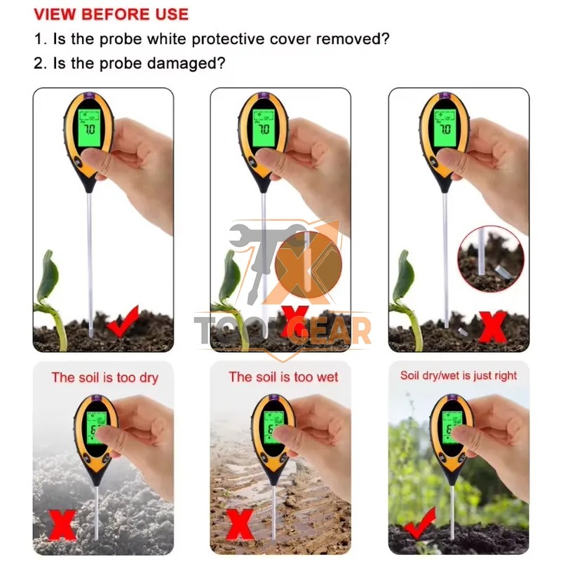 2026hotsale* 4 in 1 Soil PH Me - Moisture Meter Plant review and price
