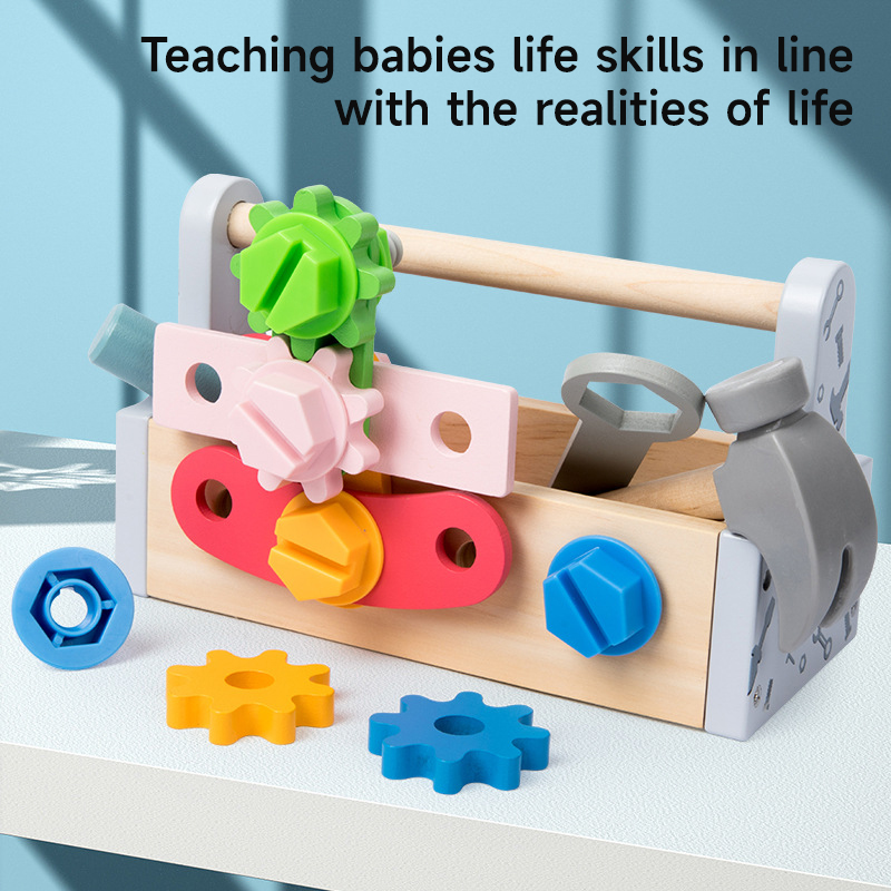 Children Toolbox Wooden Toys D - Gardening Tools For 8 Year Olds review and price