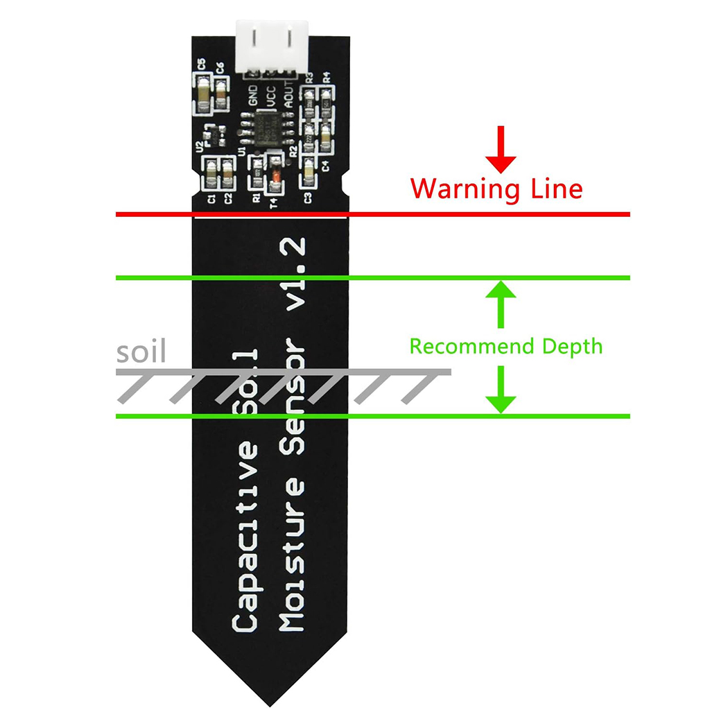 Capacitive Soil Moisture Senso - Moisture Meter Plant review and price