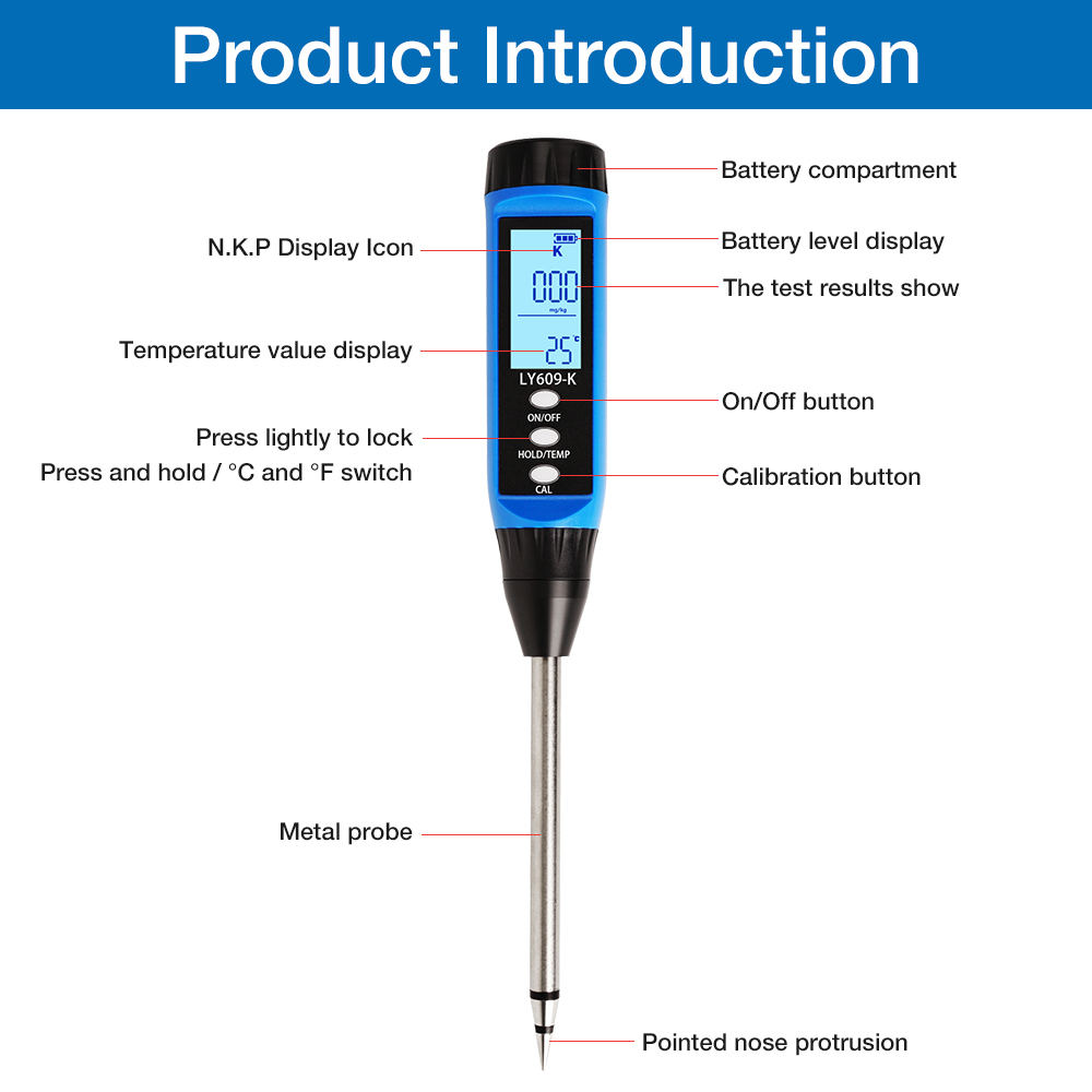 High-Precision Portable NPK So - Moisture Meter Plant review and price