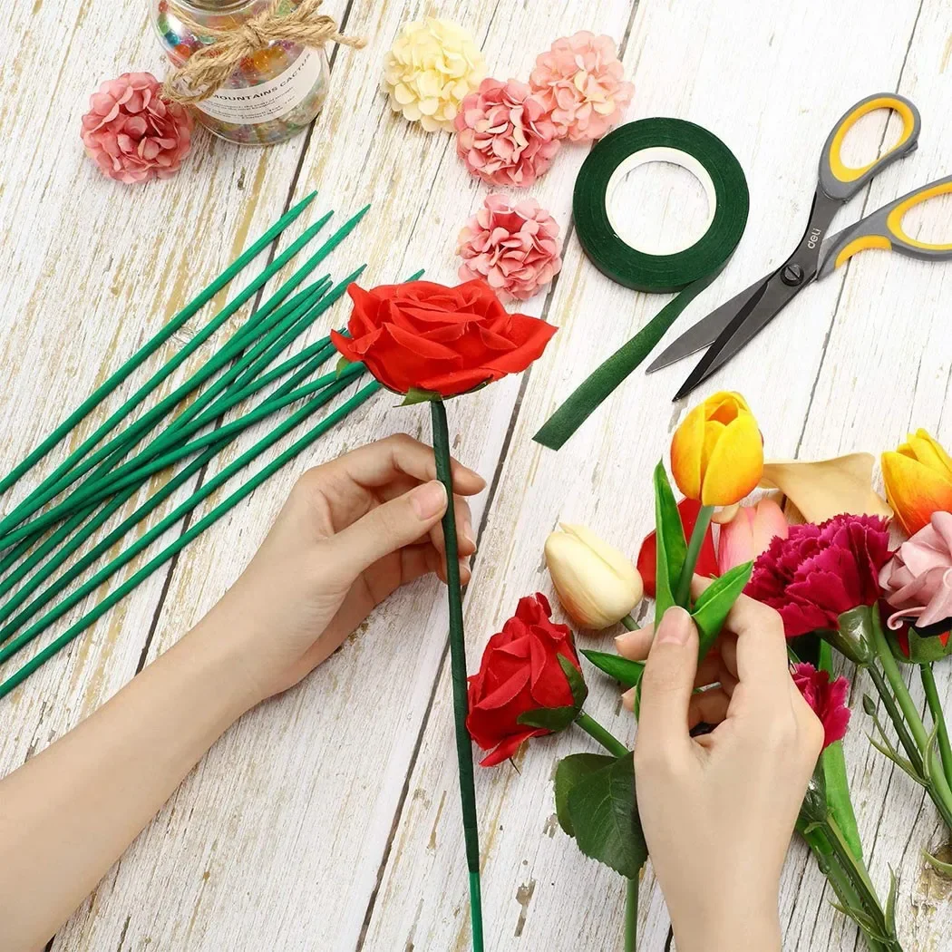 10pcs 40cm Green Bamboo Plant  - Gardening Tools Wooden review and price