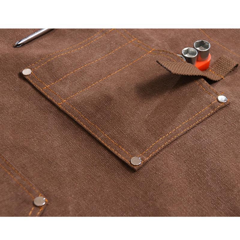 Canvas Apron With Printed Logo - Gardening Tools Logo review and price