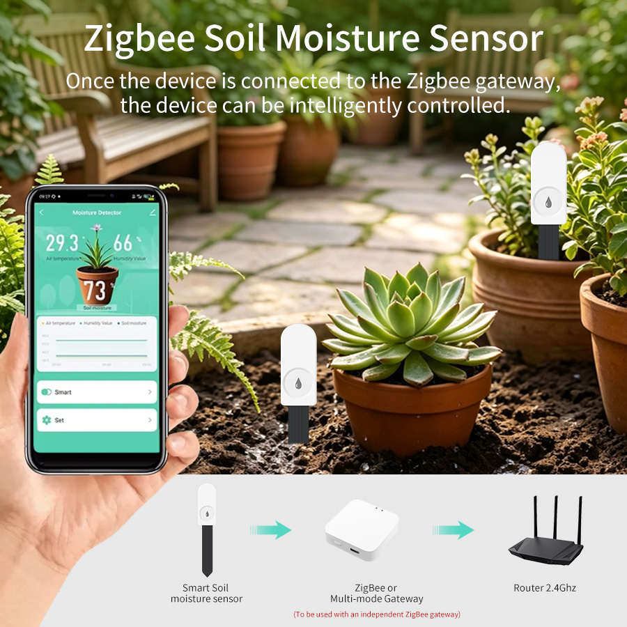 Smart Zigbee 3.0 Soil Tester H - Moisture Meter Plant review and price
