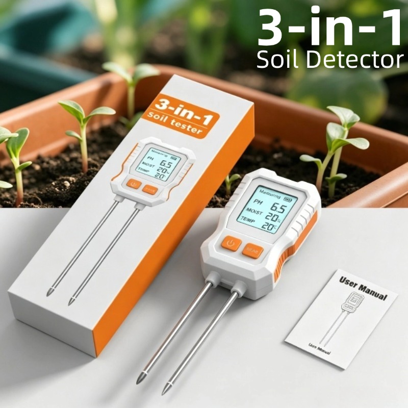3-in-1 Digital Soil Tester wit - Moisture Meter Plant review and price
