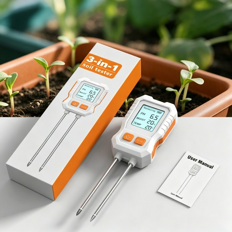 3-in-1 Digital Soil Tester wit - Moisture Meter Plant review and price
