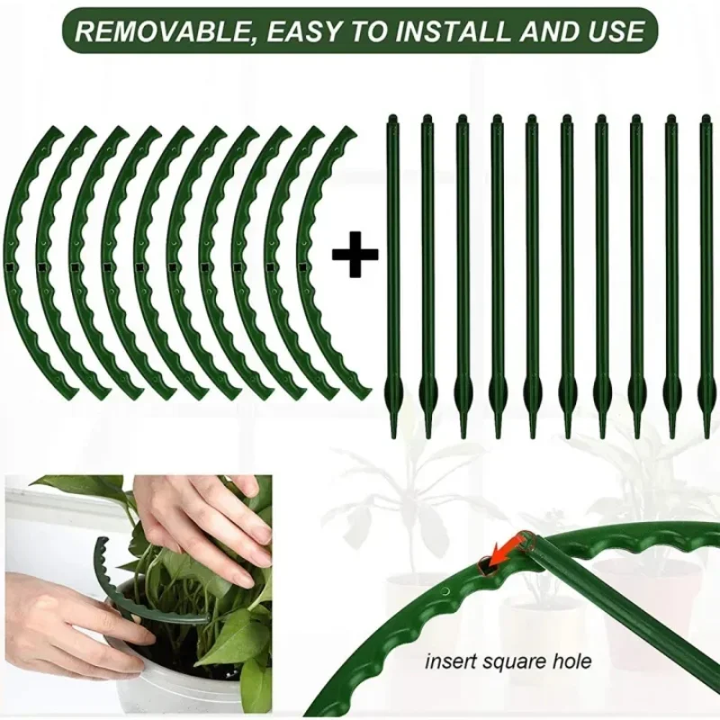 Plastic Plant Support Pile Sta - Gardening Tools Hoe review and price