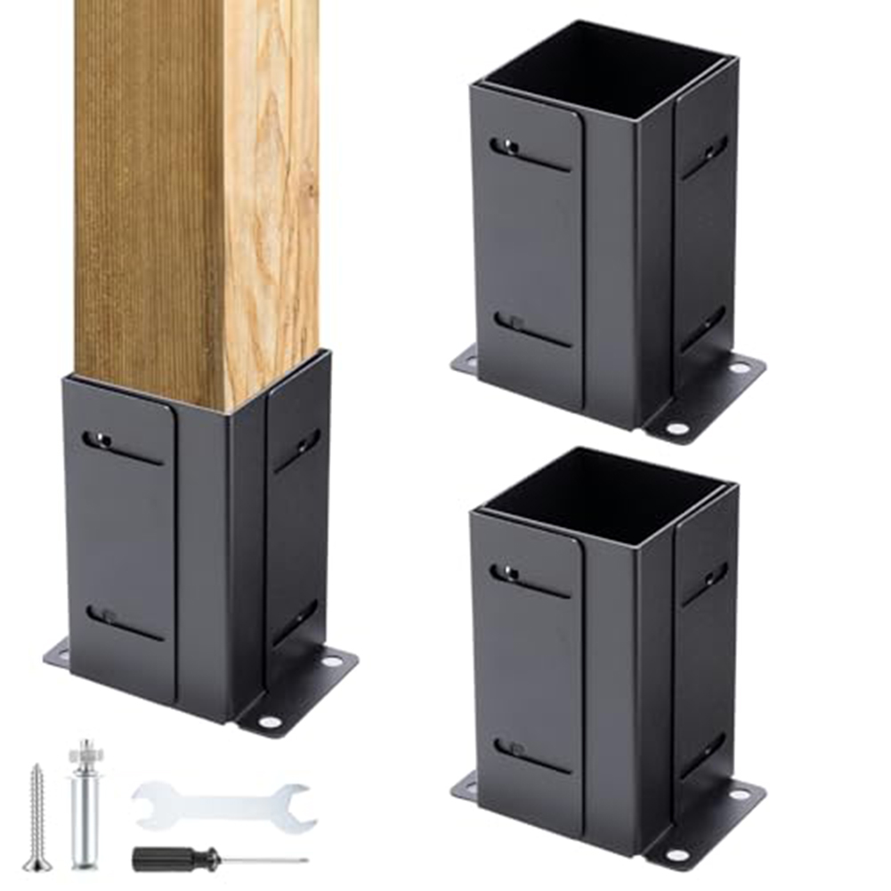 Post Base Kit Adjustable Post  - Gardening Tools Wooden review and price