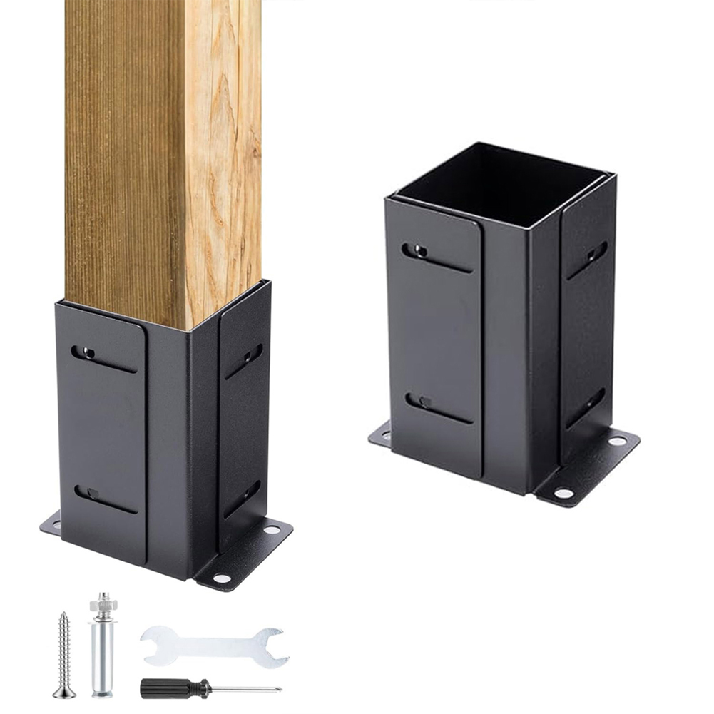 Post Base Kit Adjustable Post  - Gardening Tools Wooden review and price