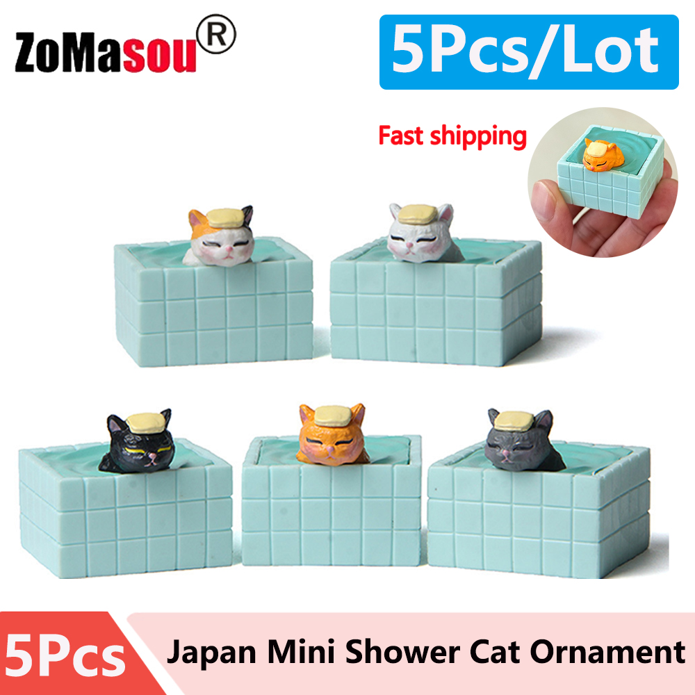 Mini Shower Cat Ornament Minia - Gardening Tools For 10 Year Olds review and price