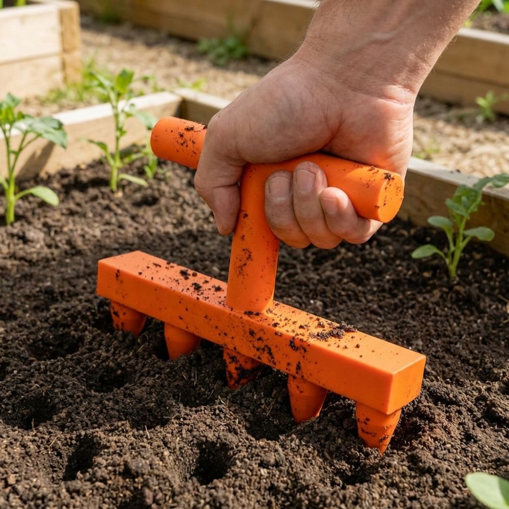 Durable Plastic Soil Hole Dril - Garden Row Marker review and price